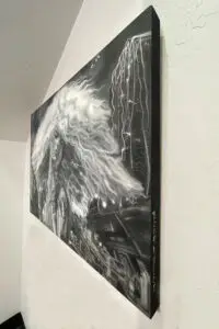 Figurative painting by Longhofer