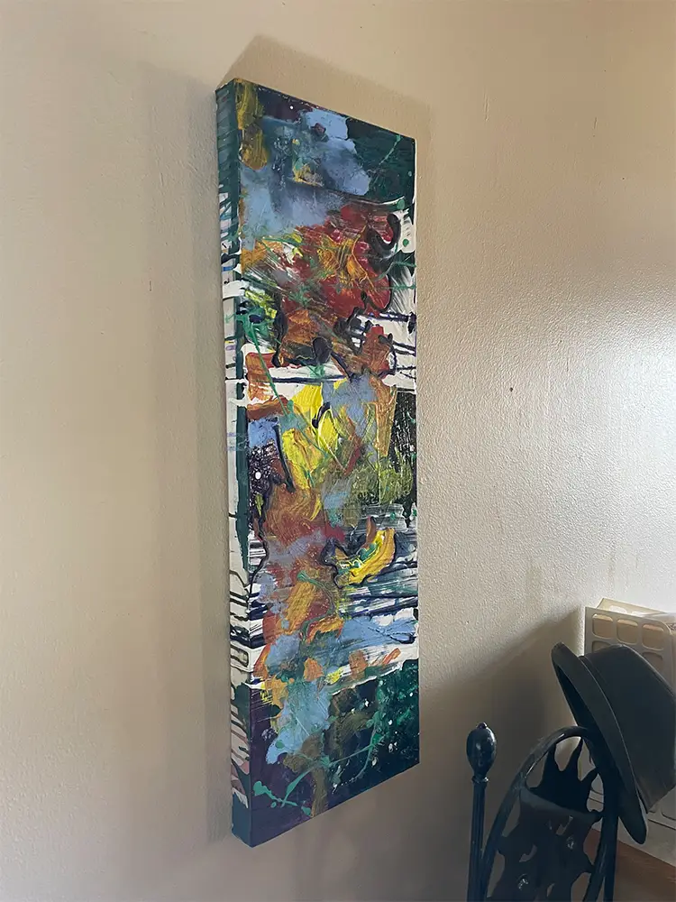 Abstract Expressionism by painting by Longhofer